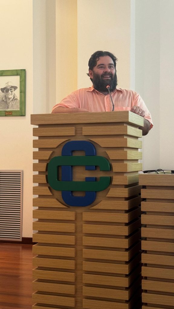 Emanuele Luciani di Galee Sibilline che racconta come nasce il progetto Interreg Castlechain
